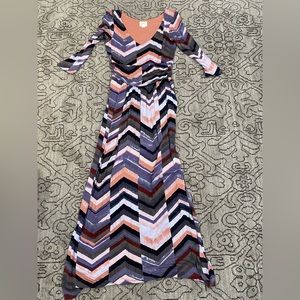 Maeve Patterned Maxi Dress